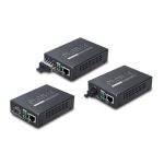 Convertidor de medio PLANET GT-806A60 con velocidad de 2000 Mbit/s y longitud de onda de 1310 nm en color negro. SKU GT-806A60.