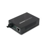 Convertidor de medio PLANET modelo GT-806B15 con velocidad de 2000 Mbit/s, longitud de onda de 1550 nm en color negro. SKU: GT-806B15