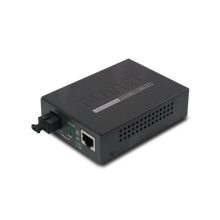 Convertidor de medio PLANET modelo GT-806B15 con velocidad de 2000 Mbit/s, longitud de onda de 1550 nm en color negro. SKU: GT-806B15