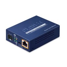 PLANET convertidor de medio modelo GUP-805A-60W, puerto 100/1000X SFP, color azul