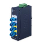 Imagen del convertidor de medio PLANET IFB-244-MLC, multimodo de 1300 nm en color azul. SKU IFB-244-MLC