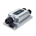 Ampliador de red PLANET IPOE-E302 con velocidades de transmisión de 10, 100 y 1000 Mbit/s, ideal para mejorar la conectividad en redes y comunicaciones. Modelo IPOE-E302