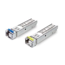 PLANET módulo transceptor Fibra óptica SFP modelo MGB-2GTLA20 de color rojo
