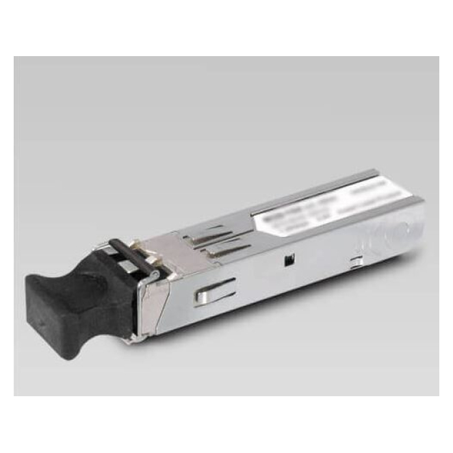 PLANET MGB-TSX2 módulo transceptor mini-GBIC 1310 nm rojo Imagen del módulo transceptor PLANET MGB-TSX2 de fibra óptica, soporta 1000 Mbit/s y opera a 1310 nm, SKU MGB-TSX2