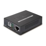 Convertidor de medio PLANET VC-231 de 100 Mbit/s en color negro, SKU VC-231