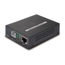 Convertidor de medio PLANET VC-231 de 100 Mbit/s en color negro, SKU VC-231