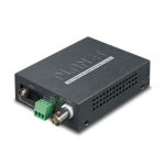 Convertidor de medio PLANET VF-102G-KIT de color negro, alta velocidad Gigabit y características avanzadas de redes