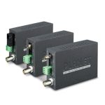 Convertidor de medio PLANET VF-102G-KIT de color negro, alta velocidad Gigabit y características avanzadas de redes