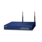 PLANET Wi-Fi 6 AX1800 Dual Band VPN router inalámbrico con Gigabit Ethernet en color azul, SKU VR-300W6