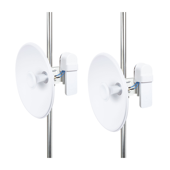 PLANET Punto de Acceso Inalámbrico Dual-Band PoE Vista del punto de acceso inalámbrico PLANET WBS-900AC-KIT, capacidad de 900 Mbit/s, color blanco, compatible con PoE. SKU: WBS-900AC-KIT