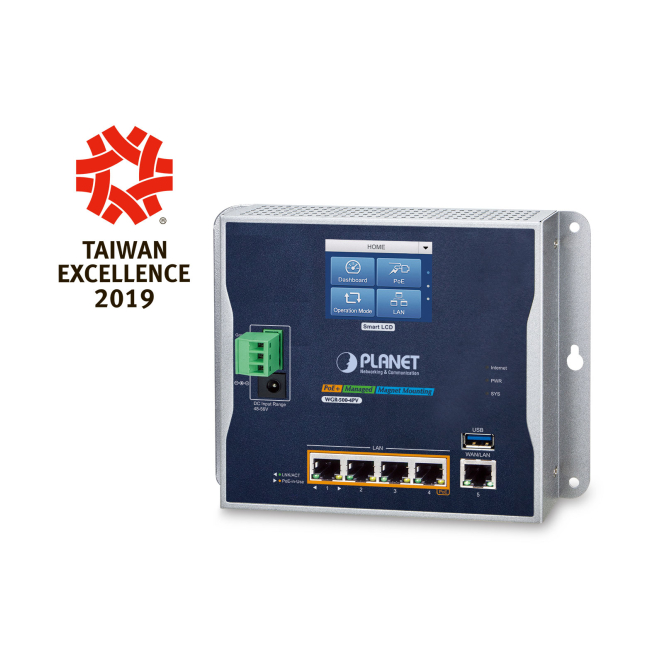 PLANET IP30 Industrial Wall-mount router Gigabit Ethernet Azul, Gris 1 PLANET IP30 Industrial Wall-mount router Gigabit Ethernet Azul, Gris