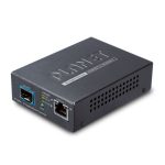 Convertidor de medio PLANET XT-705A con velocidad de 10000 Mbit/s, compatible con Multimodo y Monomodo. SKU: XT-705A
