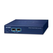 Convertidor de medio PLANET 2-Port 10G/1GBASE-X SFP+ en color azul, modelo SKU XT-915A