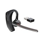 Auriculares inalámbricos Poly Voyager 5200 UC, tipo dentro de oído, ideal para oficina o centro de llamadas, color negro, SKU 206110-01