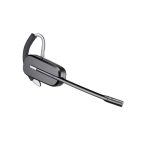 Kit de auriculares convertibles Poly CS540A con base AP11, SKU 38987-01. Incluye auricular inalámbrico y base para carga, ideal para oficina y casa.