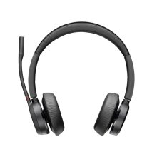 Auriculares Poly USB-C Voyager 4320 con adaptador Bluetooth BT700, cómodos y de alta calidad para PC y móviles SKU 76U50AA