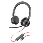 Auriculares Poly Blackwire 8225 USB-A, certificados para Microsoft Teams, con cancelación de ruido y gran calidad de audio. SKU: 772K3AA