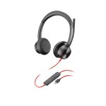 Auriculares Poly Blackwire 8225 USB-C, con certificación para Microsoft Teams. SKU 772K5AA.