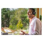 Poly Auriculares Voyager 4310 con conexión USB-C, más llave BT700 y soporte de carga. SKU 77Y96AA