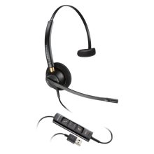 Poly auriculares monoaurales modelo EncorePro 515 con conexión USB-A y certificación para Microsoft Teams. SKU: 783R1AA