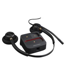 Poly Auriculares binaurales EncorePro 520 con desconexión rápida, modelo 783P7AA#AC3. Ideales para llamadas claras y cómodas durante largas horas de uso.