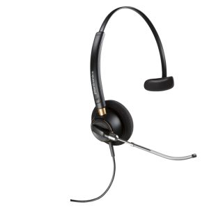Auriculares monoaurales Poly EncorePro 510V con tubo de voz y desconexión rápida, SKU 89435-02