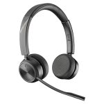 Auriculares binaurales Poly Savi 7220 Office con conexión DECT 1880-1900 MHz, ideales para oficinas. SKU: 8D3G8AA#ABB