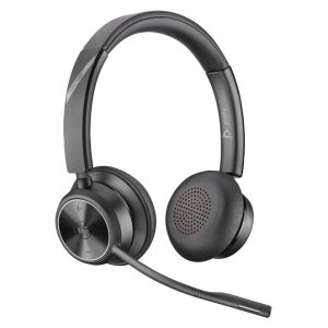 Poly Auriculares estéreo Savi 7320-M Office, compatible con DECT 1880-1900 MHz, SKU 8D3J6AA#ABB