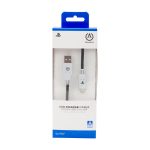 Cable USB PowerA de 3 m con conectores USB A y USB C en color negro, SKU 1516957-01