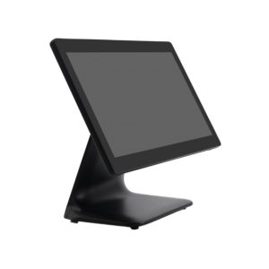 Premier TM-156 monitor POS de 15.6 pulgadas con resolución de 1366 x 768 píxeles, pantalla táctil. SKU: TPM156TOUCHCAPB1