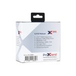 Imagen de la cámara web ProXtend X201, resolución Full HD de 2048 x 1536 píxeles, 3 MP, color negro y plata. SKU PX-CAM004.