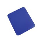 Vista de la alfombrilla para ratón Q-CONNECT KF04516 color azul, ideal para uso ergonómico y cómodo.
