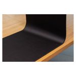 Q-CONNECT KF14447 alfombrilla para ratón negra, ideal para oficina con base antideslizante