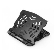 Soporte para ordenador portátil Q-CONNECT en color negro con diseño ergonómico, SKU KF14469