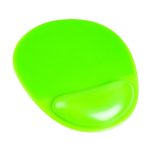 Imagen de la alfombrilla para ratón Q-Connect Verde, modelo KF17228, con diseño antideslizante para uso eficiente.