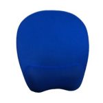 Alfombrilla para ratón Q-CONNECT en color azul con diseño ergonómico y superficie lisa SKU KF17231