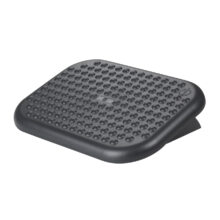 Q-CONNECT KF17981 soporte ergonómico ajustable para pies, diseñado para mejorar la postura y reducir la fatiga