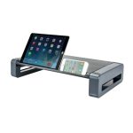 Soporte para monitor Q-Connect con ajuste de ángulo. Modelo KF18640.