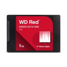 Imagen del SSD QNAP RED de 1TB, formato 2.5 pulgadas y 7mm de grosor, interfaz SATA III, SKU 79700-T00101WD02-RS
