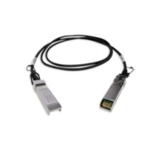 QNAP CAB-DAC15M-SFPP cable de fibra óptica e InfiniBand de 1,5 metros, compatible con SFP+, modelo en color negro