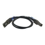 Imagen del cable QNAP SFF-8644/8088 de 1 metro, alta velocidad de transferencia de datos, SKU CAB-SAS10M-8644-8088