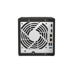 QNAP TS-453E NAS de torre con procesador Intel Celeron J6412, 8GB de RAM, 16TB en discos duros, modelo negro, SKU K/TS-453E-8G+4XMN10ADA400ES