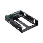 QNAP QDA-A2AR caja externa para disco duro o SSD negro, compatible con discos de 2.5 pulgadas, SKU QDA-A2AR
