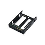 QNAP QDA-A2AR caja externa para disco duro o SSD negro, compatible con discos de 2.5 pulgadas, SKU QDA-A2AR