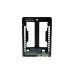 QNAP QDA-A2AR caja externa para disco duro o SSD negro, compatible con discos de 2.5 pulgadas, SKU QDA-A2AR