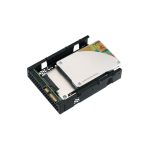 QNAP QDA-A2AR caja externa para disco duro o SSD negro, compatible con discos de 2.5 pulgadas, SKU QDA-A2AR