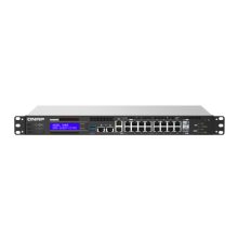 QNAP QGD-1602 Gestionado L2 con Gigabit Ethernet, 1U en colores Negro y Gris, SKU QGD-1602-C3558-8G