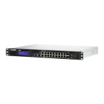 QNAP QGD-1602-C3758-16G switch gestionado L2 2.5G Ethernet en colores negro y gris, SKU QGD-1602-C3758-16G