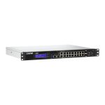 QNAP QGD-1602-C3758-16G switch gestionado L2 2.5G Ethernet en colores negro y gris, SKU QGD-1602-C3758-16G