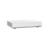 Router inalámbrico QNAP QHora-301W con 10 Gigabit Ethernet, doble banda de 2,4 GHz y 5 GHz en color blanco, SKU QHora-301W